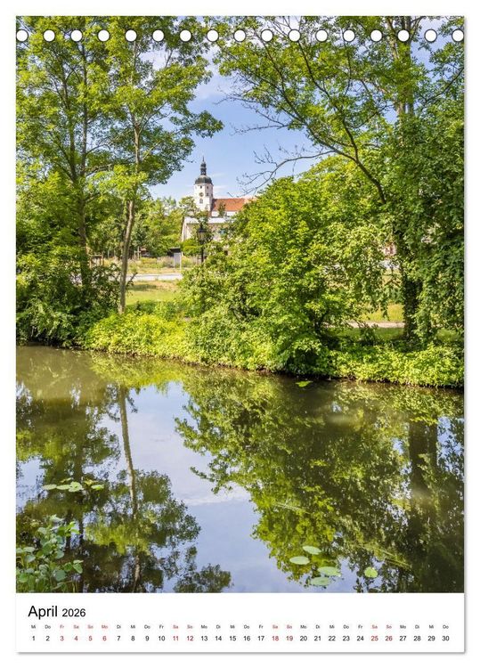 Produktbild: SPREEWALD Idylle und Historie (Tischkalender 2026 DIN A5 hoch), CALVENDO Monatskalender