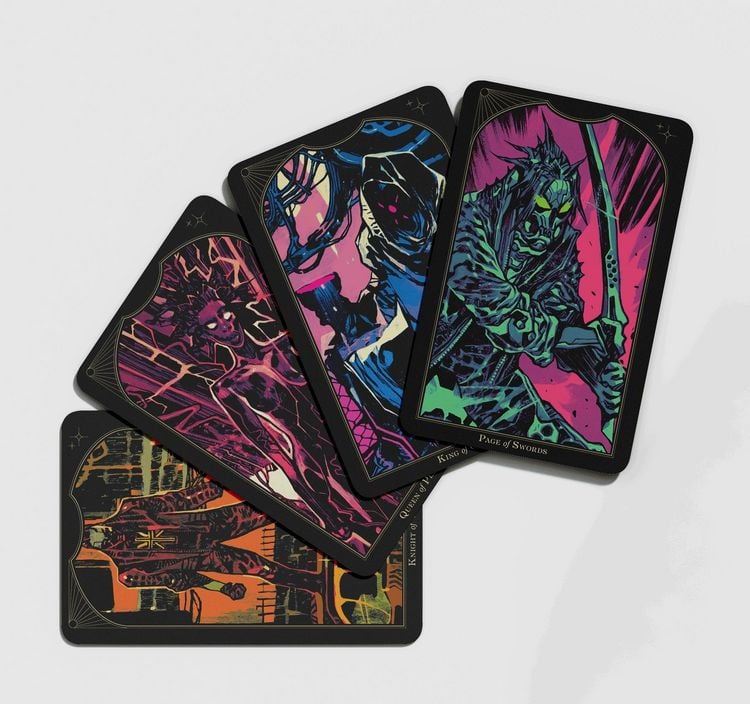 Produktbild: Cyberpunk 2077: Das offizielle Tarot-Set