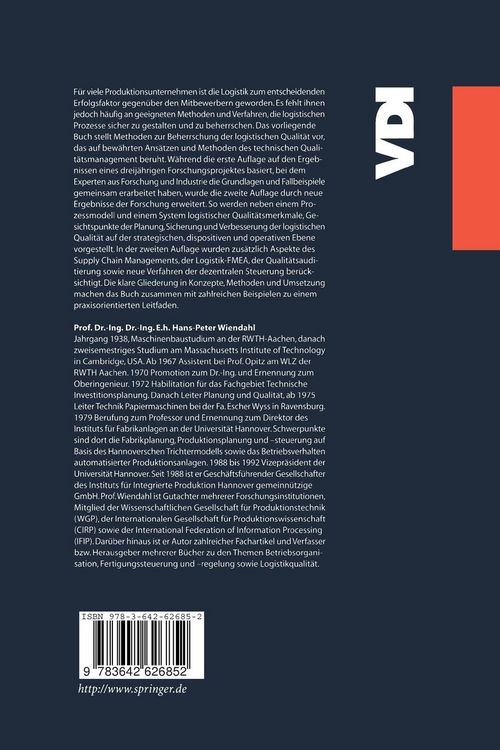 Produktbild: Erfolgsfaktor Logistikqualit&auml;t
