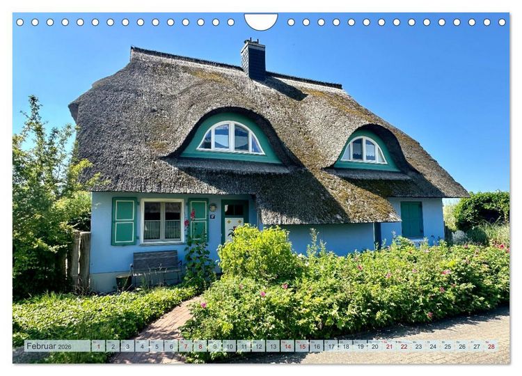 Produktbild: Fischland zwischen Ostsee und Bodden (Wandkalender 2026 DIN A4 quer), CALVENDO Monatskalender