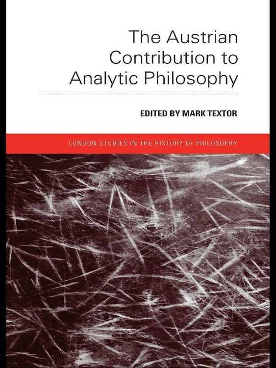 Produktbild: The Austrian Contribution to Analytic Philosophy