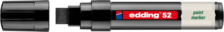 Produktbild: Edding 52 EcoLine 4-52-001 Lackmarker Schwarz 4 mm, 15mm