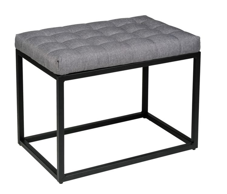 Produktbild: Bank mit Polster Mod. Amandola, 59 x 45,5 x 39 cm, belastbar bis zu 120 kg