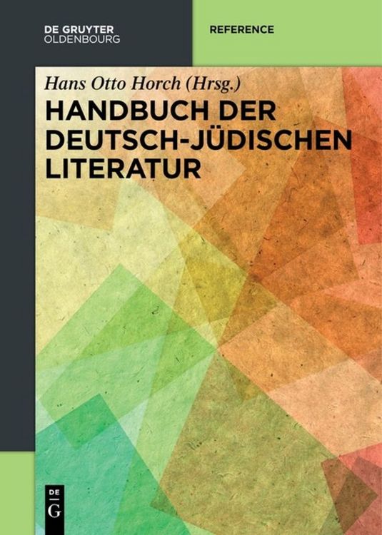 Produktbild: Handbuch der deutsch-j&uuml;dischen Literatur