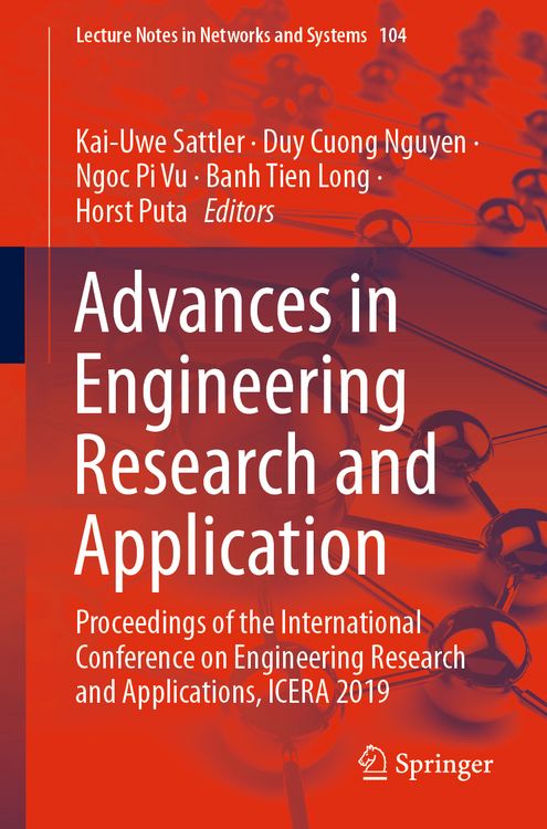 Produktbild: Advances in Engineering Research and Application