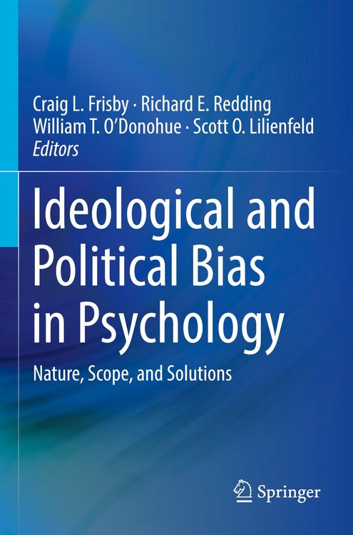 Produktbild: Ideological and Political Bias in Psychology