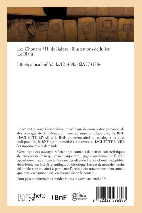 Produktbild: Les Chouans