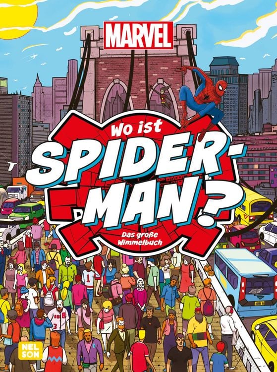 Produktbild: Marvel: Wo ist Spider-Man? Das gro&szlig;e Wimmelbuch