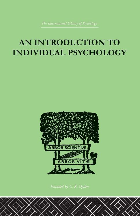 Produktbild: An Introduction To Individual Psychology