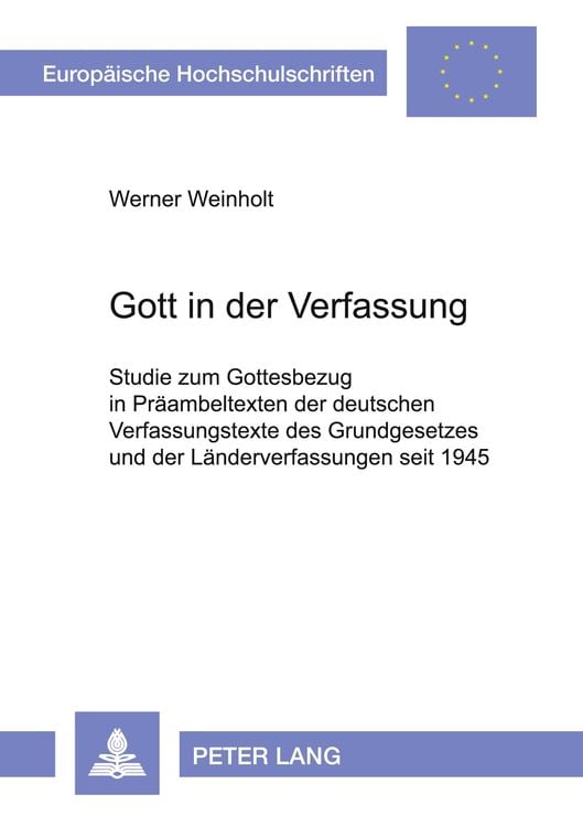Produktbild: Gott in der Verfassung