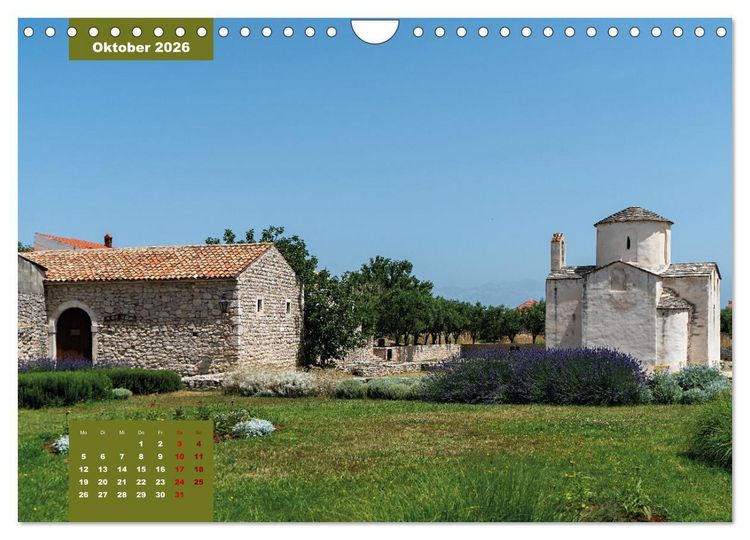 Produktbild: Kroatien - hier kann man sich nicht langweilen (Wandkalender 2026 DIN A4 quer), CALVENDO Monatskalender