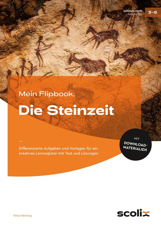 Produktbild: Mein Flipbook: Die Steinzeit