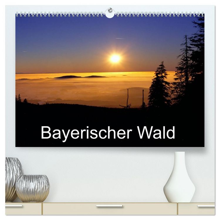 Produktbild: Bayerischer Wald (hochwertiger Premium Wandkalender 2026 DIN A2 quer), Kunstdruck in Hochglanz