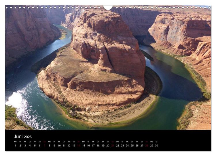 Produktbild: Amerika - Der wild gebliebene Westen (Wandkalender 2026 DIN A3 quer), CALVENDO Monatskalender