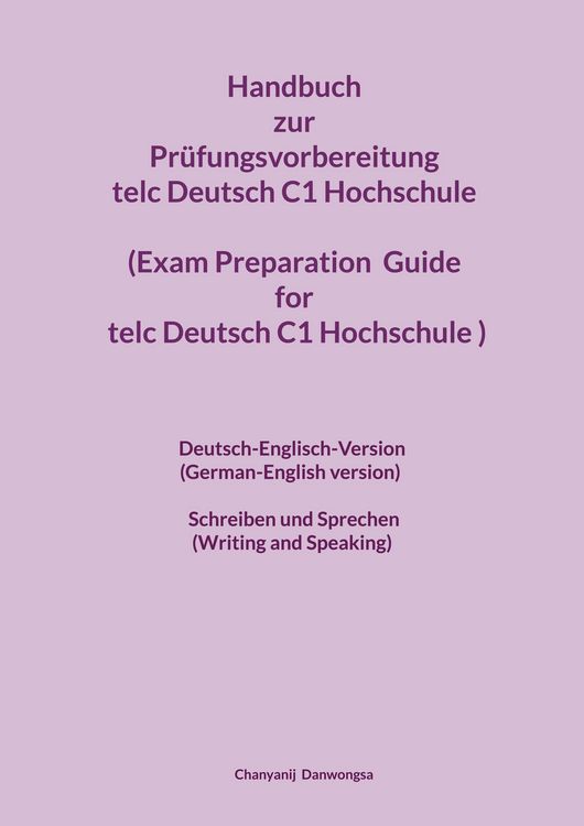 Produktbild: Handbuch zur Pr&uuml;fungsvorbereitung telc Deutsch C1 Hochschule (Exam Preparation Guide for the telc Deutsch C1 Hochschule exam)