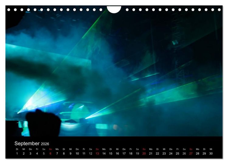 Produktbild: Veranstaltungsmomente (Wandkalender 2026 DIN A4 quer), CALVENDO Monatskalender