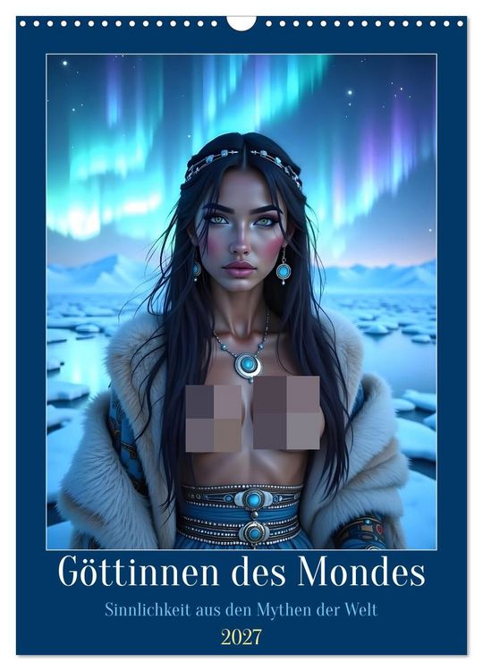 Produktbild: G&ouml;ttinnen des Mondes (Wandkalender 2027 DIN A3 hoch), CALVENDO Monatskalender