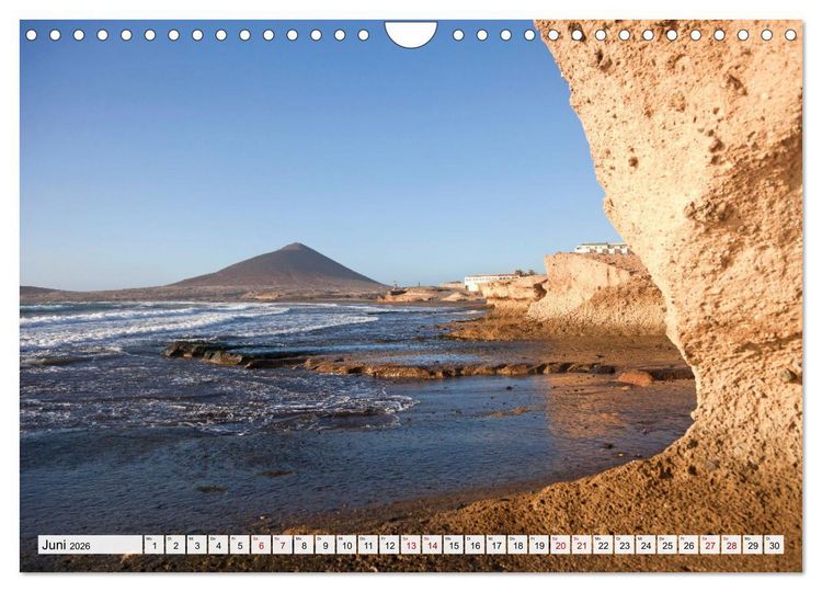 Produktbild: Die Traumstr&auml;nde der Kanaren. (Wandkalender 2026 DIN A4 quer), CALVENDO Monatskalender