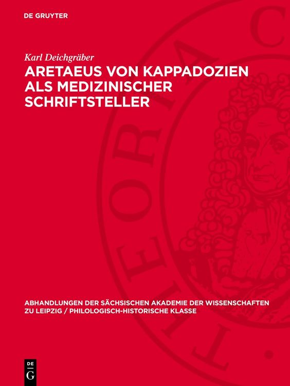 Produktbild: Aretaeus von Kappadozien als medizinischer Schriftsteller