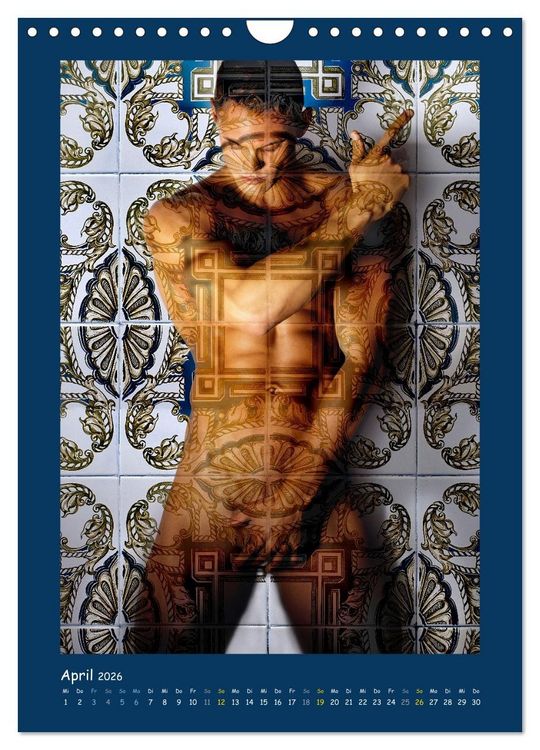 Produktbild: M&auml;nner mit Fassade (Wandkalender 2026 DIN A4 hoch), CALVENDO Monatskalender