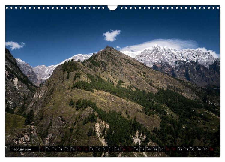 Produktbild: Nepal Tsum Valley - Tal des Gl&uuml;cks (Wandkalender 2026 DIN A3 quer), CALVENDO Monatskalender