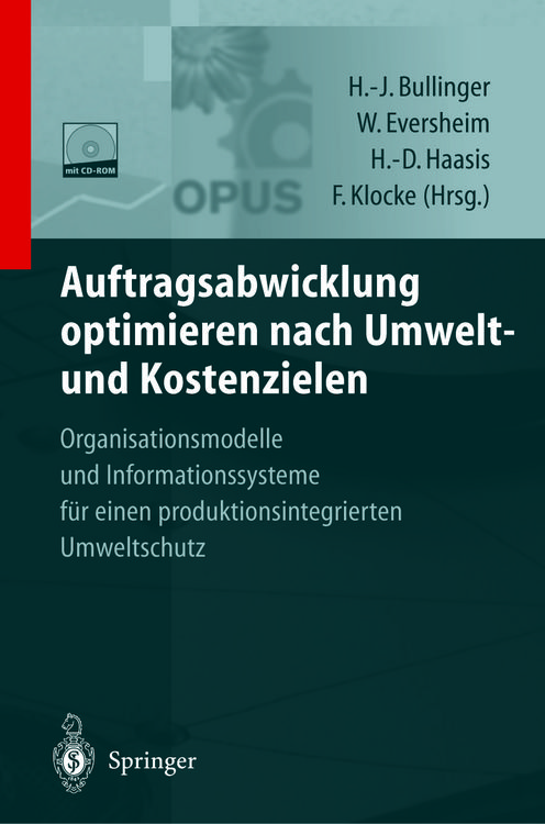 Produktbild: Auftragsabwicklung optimieren nach Umwelt- und Kostenzielen