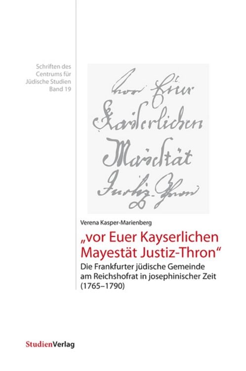 Produktbild: "vor Euer Kayserlichen Mayestät Justiz-Thron"