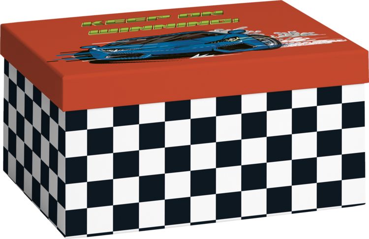 Produktbild: Geschenkbox A5+ Schorsch rot