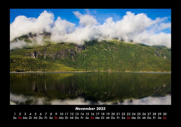 Produktbild: Berglandschaften 2025 Fotokalender DIN A3