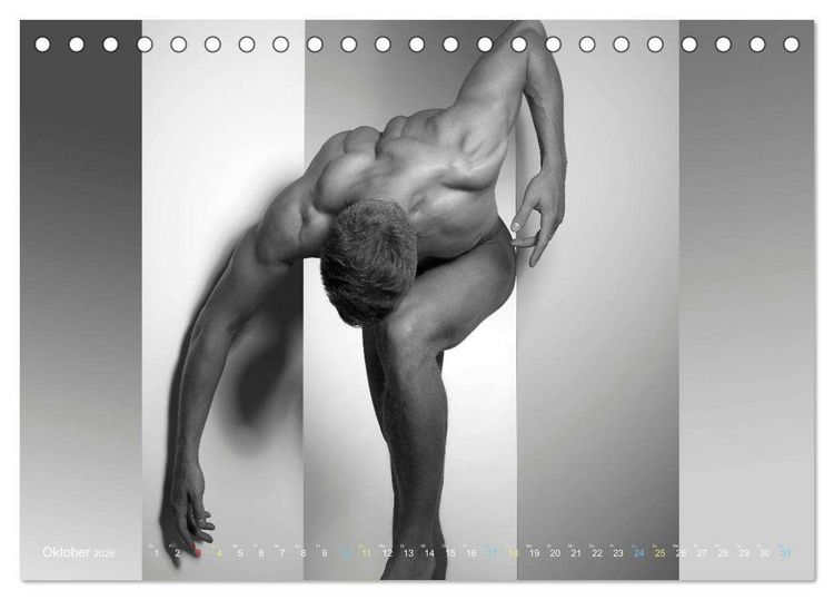 Produktbild: M&auml;nner... backview (Tischkalender 2026 DIN A5 quer), CALVENDO Monatskalender
