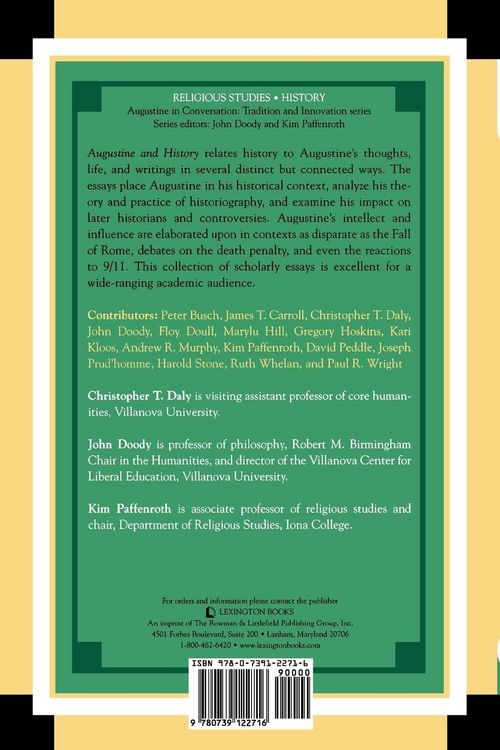 Produktbild: Augustine and History