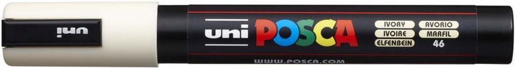 Produktbild: uni-ball Marker uni POSCA PC-5M elfenbein