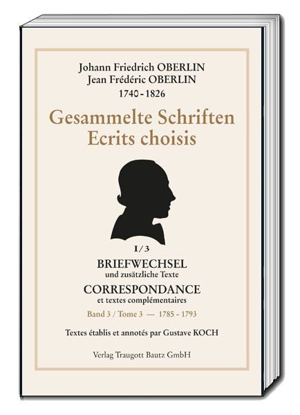 Produktbild: Johann Friedrich OBERLIN 1740-1826 Gesammelte Schriften