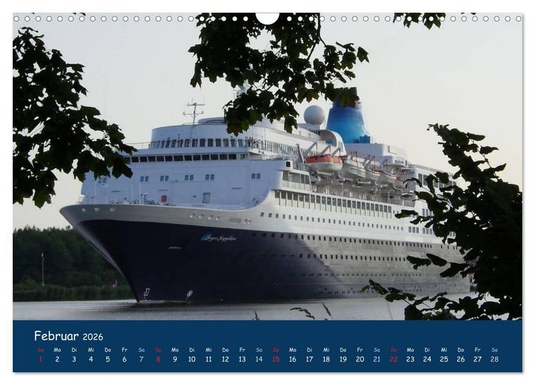 Produktbild: Traumschiffe im Norden (Wandkalender 2026 DIN A3 quer), CALVENDO Monatskalender