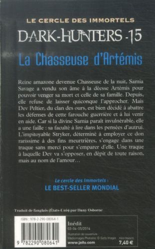 Produktbild: Le cercle des immortels. Dark Hunters