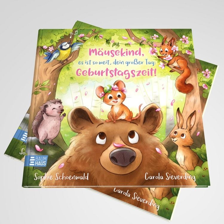 Produktbild: M&auml;usekind, es ist so weit, dein gro&szlig;er Tag: Geburtstagszeit!