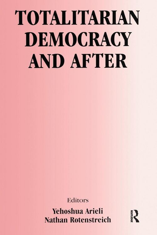 Produktbild: Totalitarian Democracy and After