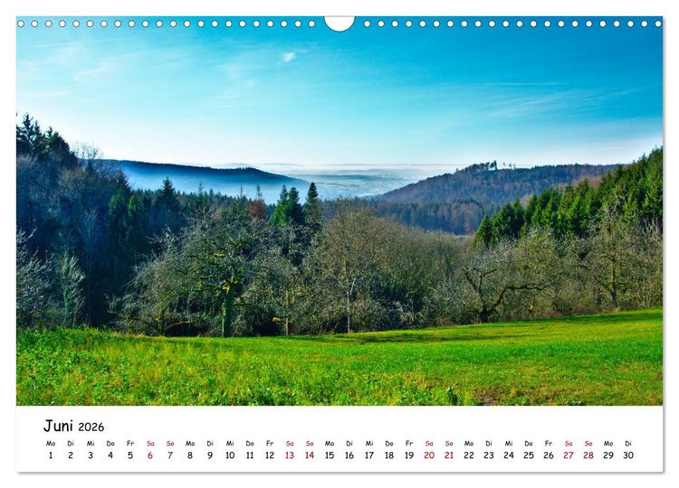 Produktbild: Hohenlohe - Zwischen Stadt und Land (Wandkalender 2026 DIN A3 quer), CALVENDO Monatskalender