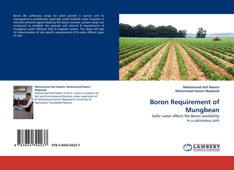 Produktbild: Boron Requirement of Mungbean