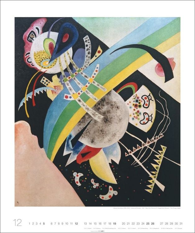 Produktbild: Wassily Kandinsky Edition Kalender 2027