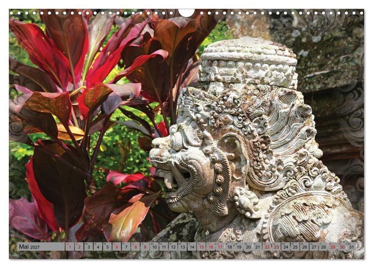 Produktbild: Bali - Tempelw&auml;chter und D&auml;monen (Wandkalender 2027 DIN A3 quer), CALVENDO Monatskalender