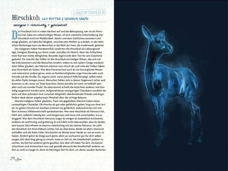 Produktbild: Das illustrierte Patronus-Handbuch f&uuml;r Potter-Fans