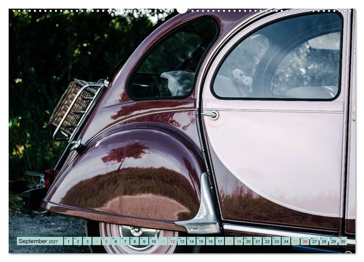 Produktbild: Citro&euml;n 2CV im Detail (Wandkalender 2027 DIN A2 quer), CALVENDO Monatskalender