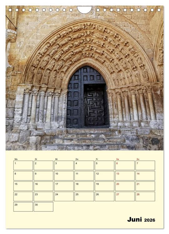 Produktbild: Buen Camino - Mein Jakobsweg - Camino Franc&eacute;s (Wandkalender 2026 DIN A4 hoch), CALVENDO Monatskalender