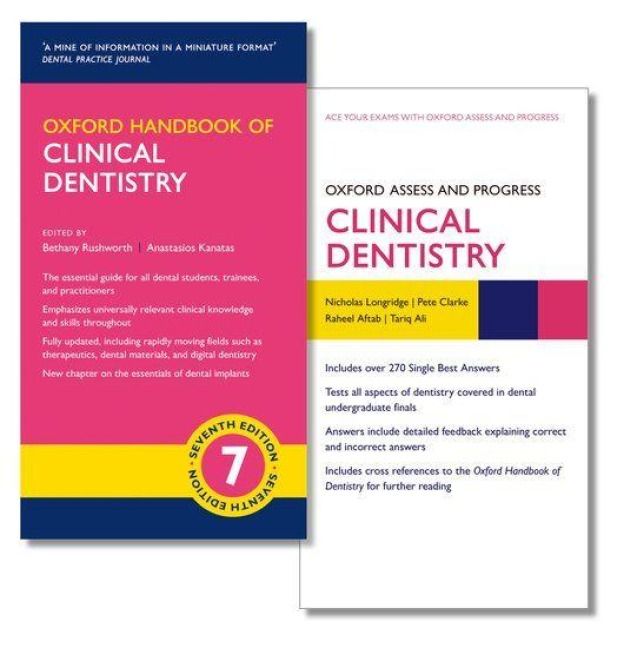 Produktbild: Oxford Handbook of Clinical Dentistry and Oxford Assess and Progress: Clinical Dentistry