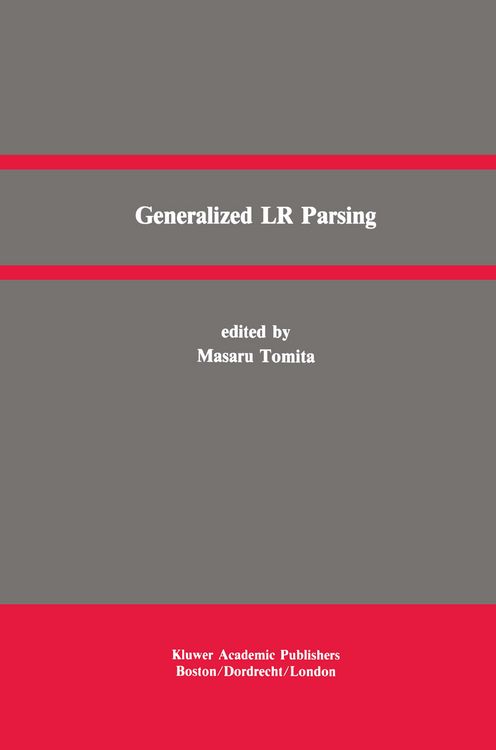 Produktbild: Generalized LR Parsing