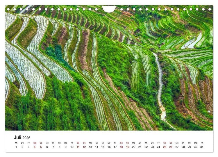 Produktbild: Traumhaftes China (Wandkalender 2026 DIN A4 quer), CALVENDO Monatskalender