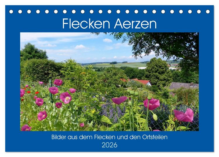 Produktbild: Flecken Aerzen (Tischkalender 2026 DIN A5 quer), CALVENDO Monatskalender