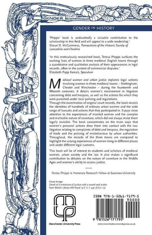 Produktbild: Medieval women and urban justice