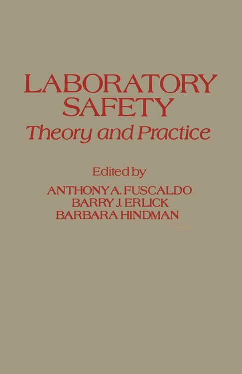 Produktbild: Laboratory Safety Theory and Practice